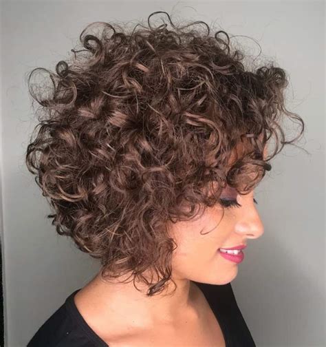 short hair cut curly|More.